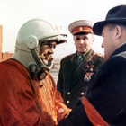 Avaruus aihe vanha 1966 pronssimitali Korolev Neuvostoliitto - pikkukuva 2