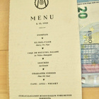 Menu Ruokalista Messuhalli Vihkiminen 1935 Juhlaillallinen - pikkukuva 1