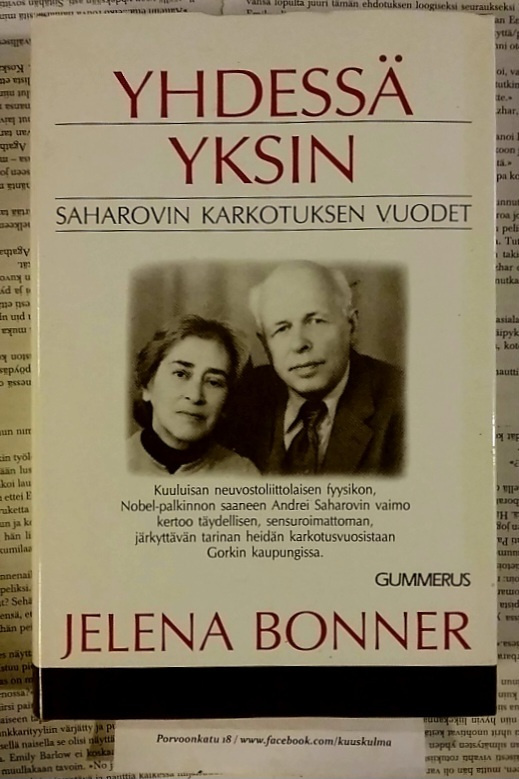 Jelena Bonner - Yhdessä yksin (sid.)
