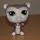 LITTLEST PET SHOP istuva PUSSIROTTA, OPOSSUMI #1015 - pikkukuva 1