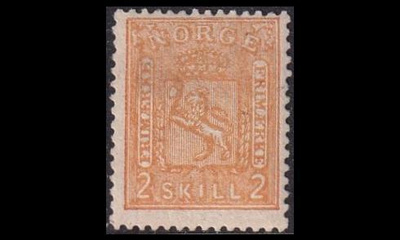 Norja 12 * Vaakuna 2 sk (1867)
