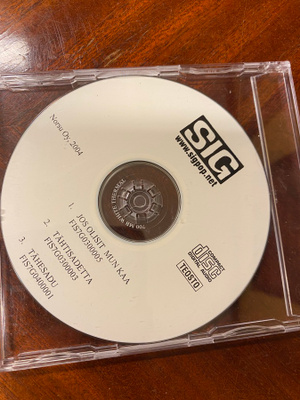 Sig: Jos olisit mun kaa cds