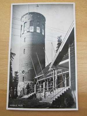 VANHA Postikortti Kuopio 1950-l Alkup.Mallikappale