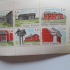 SUOMALAISIA TALONPOIKAISRAKENNUKSIA POSTITUORE POSTIMERKKIVI - pikkukuva 2