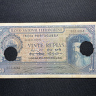 Bankco Ultramarino India Portuguesa 20 Rupias1945. - pikkukuva 1