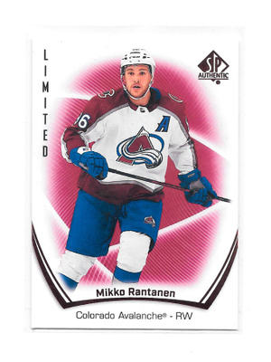 2021-22 SP Authentic Limited Red #16 Mikko Rantanen
