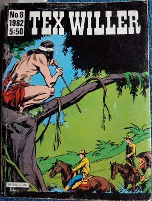 Tex Willer 8/1982: Maya-intiaanien maassa