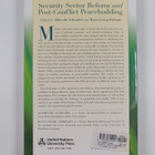 Security sector reform and post-conflict peacebuilding - pikkukuva 2