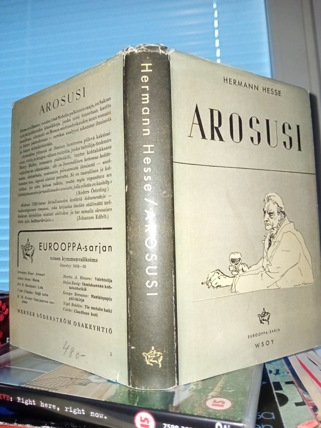 Hermann Hesse : Arosusi ( 1p. 1952 ) SIS POSTIKULU
