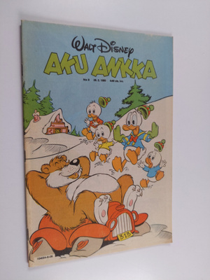 Walt Disney : Aku Ankka 9/1986