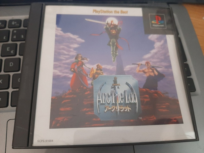 PS1 Arc the Lad CIB japaniversio
