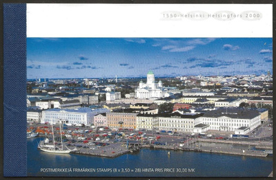 Postimerkkivihko V48 (2000) Helsinki – juhlavihko