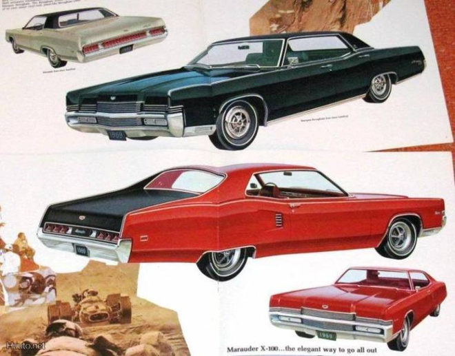 1969 Mercury Marquis PRESTIGE esite - KUIN UUSI - ISO