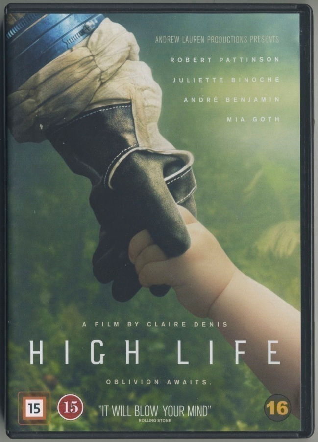HIGH LIFE – Suomalainen DVD 2018 / 2020 - Claire Denis
