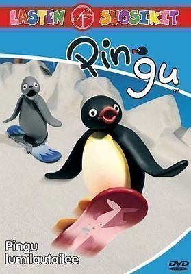Pingu lumilautailee DVD
