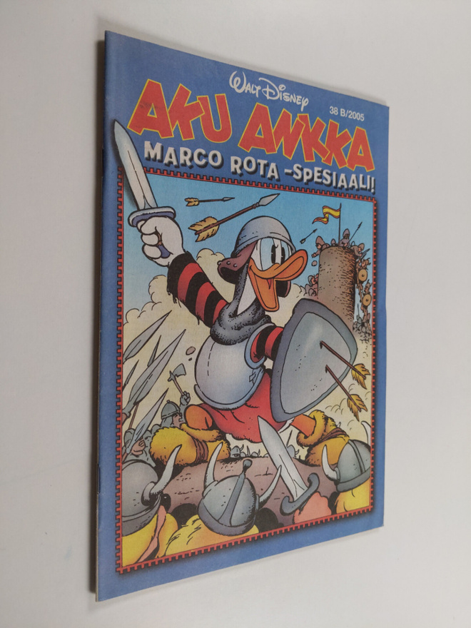 Aku Ankka liite 38 B/2005 : Marco Rota -spesiaali