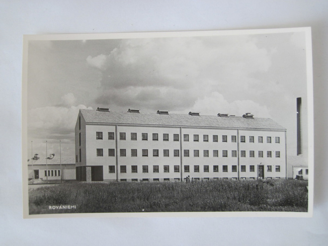 VANHA Postikortti Rovaniemi1950-luku Alkup.Mallikappale