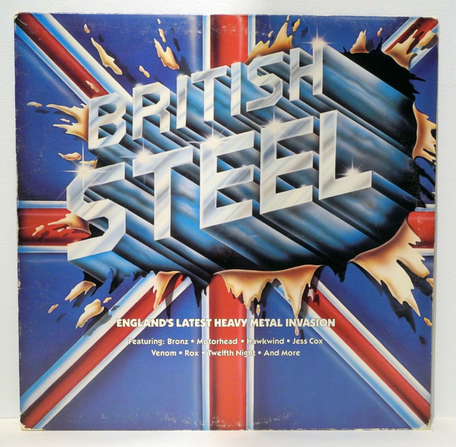 Various - British Steel - England's Latest Heavy Metal...LP