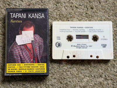 Tapani Kansa kenties 1987 c kasetti