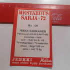K 6 Jenkki Mestaruus sarja -72 # 108 P.Rahikainen Lahti-69 - pikkukuva 2