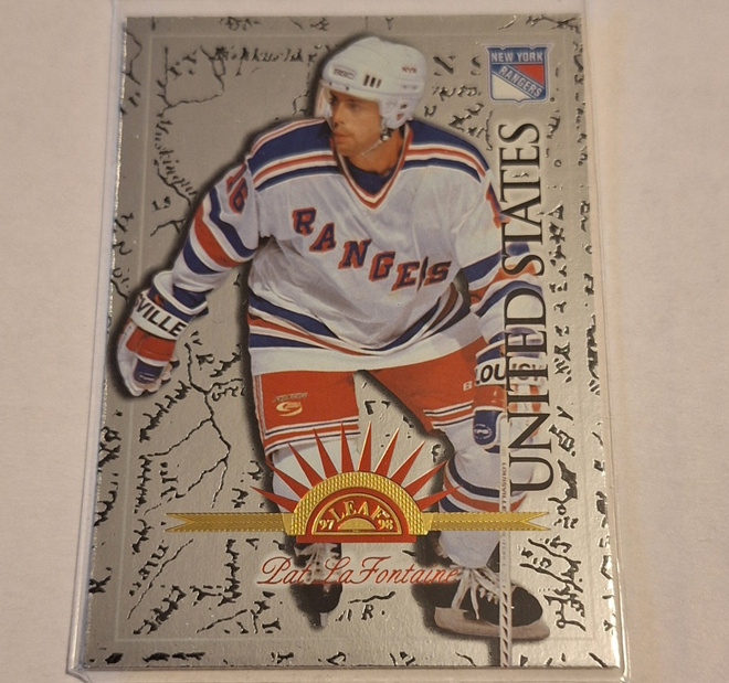 Pat LaFontaine 1997-98 Leaf International #34