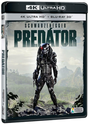 Predator 4K UHD + 3D Blu-ray muoveissa