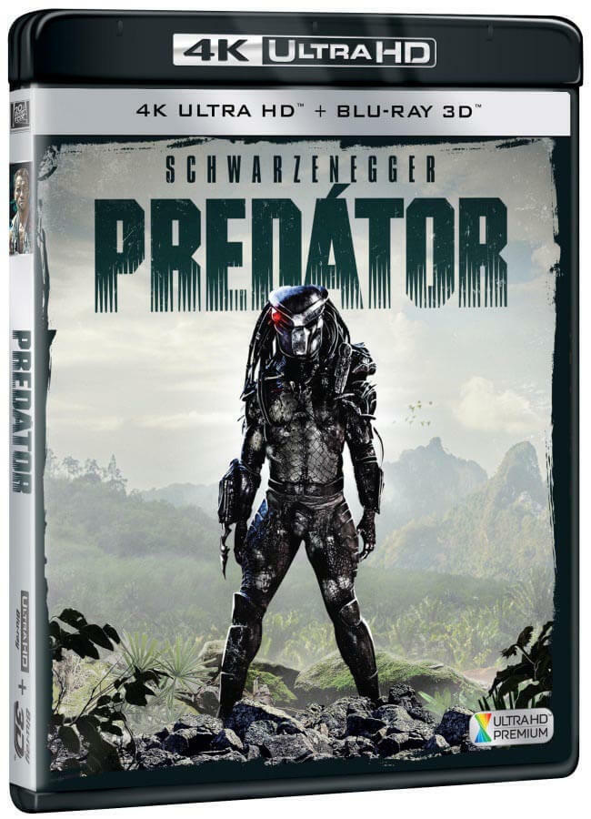 Predator 4K UHD + 3D Blu-ray muoveissa