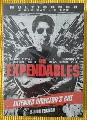 THE EXPENDABLES - MULTIKOMBO - 2BR + 3DVD- UUSI