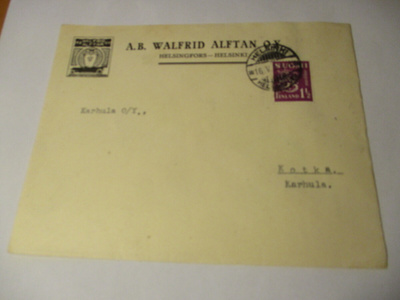 1930 Hki Walfrid Alfthan Oy