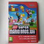 SUPER MARIO BROS WII PELIN KANNET JA OHJE (SWE) - pikkukuva 1