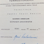 VANHA Luovari Suomen Urheilun Hopeinen Ansioristi - pikkukuva 2