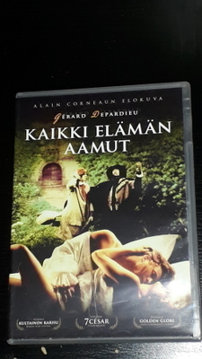 Kaikki elämän aamut -dvd (1991)(G. Depardieu)(Harvinaisuus!)