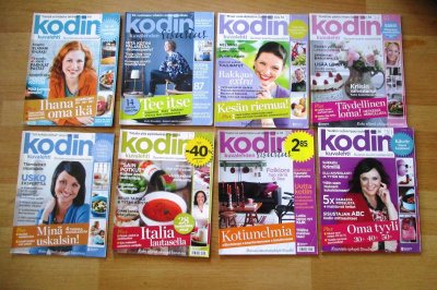 Kodin kuvalehtiä vuosilta 2009-2010 1,00€ kpl