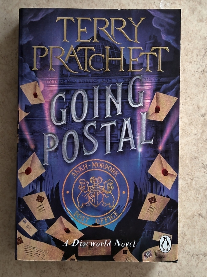 Terry Pratchett: Going Postal, nid.