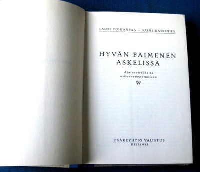 Hyvän Paimenen askelissa