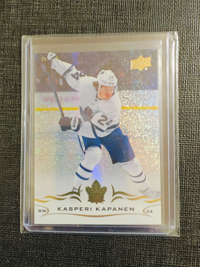 Kasperi Kapanen - 18-19 UD Speckled Rainbow