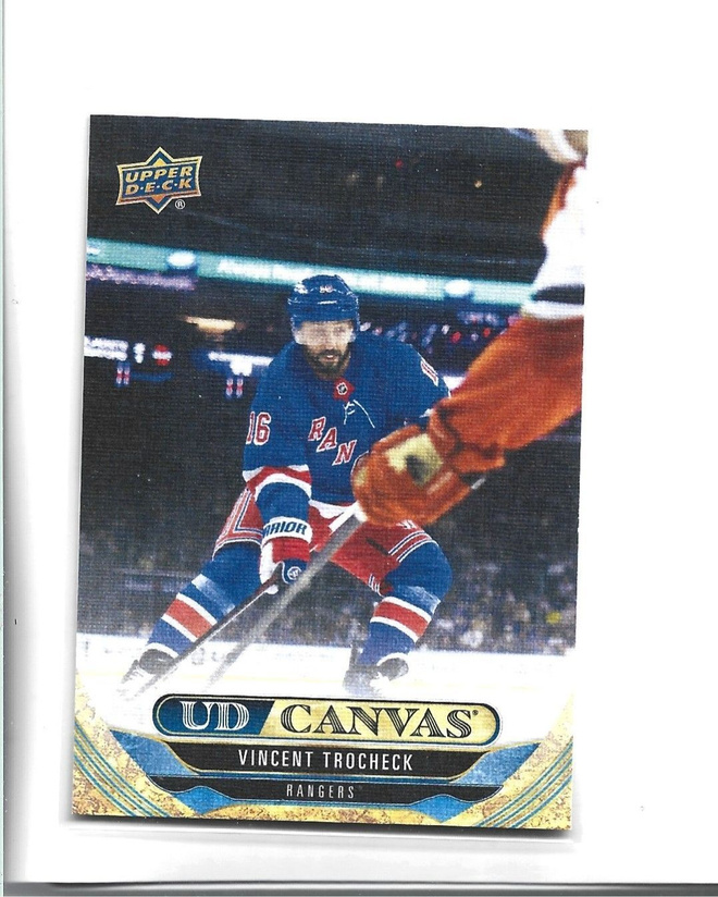 VINCENT TROCHECK - RANGERS - CANVAS # C-277 UD 2024-25