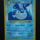 Pokemon kortti Shadowless Dewgong Base set - pikkukuva 1