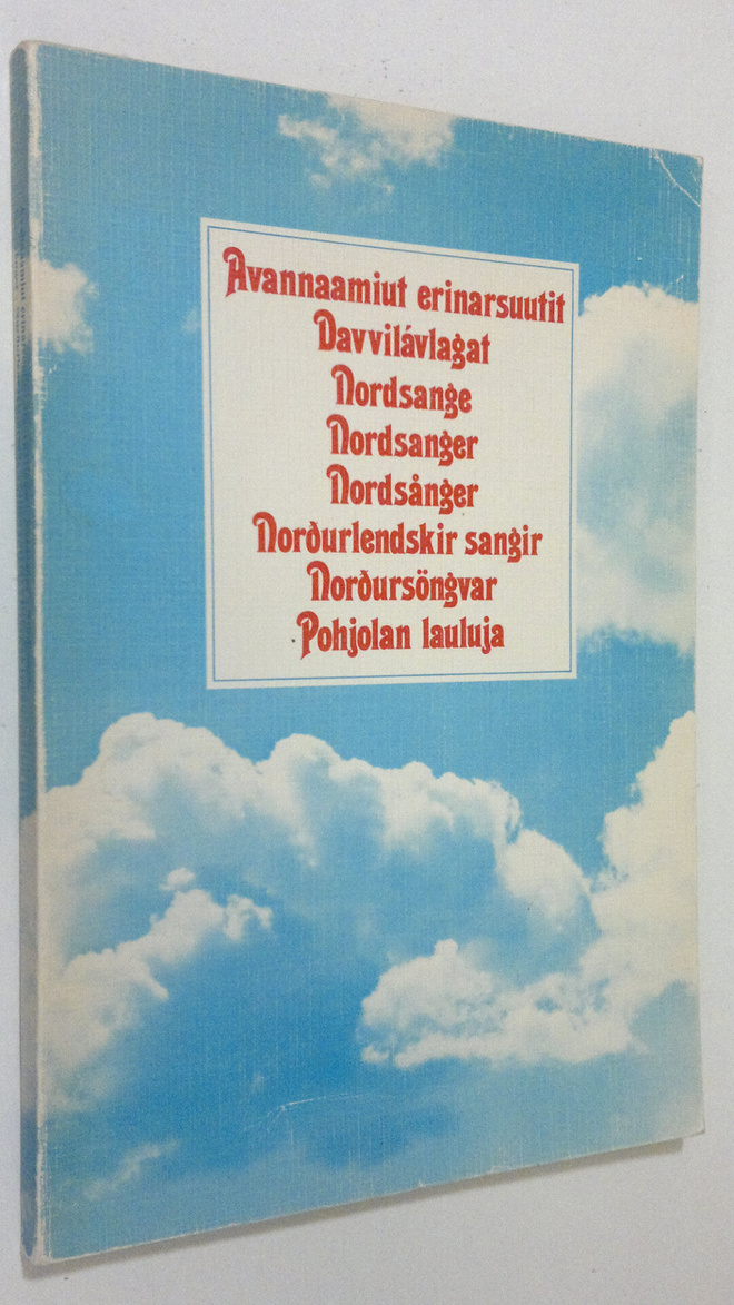 Avannaamiut erinarsuutit = Davvilavlagat = Nordsange = No...