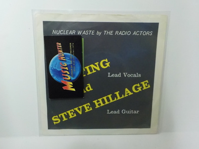 FAST BREEDER & THE RADIO ACTORS - NUCLEAR WASTE M-/EX 7"