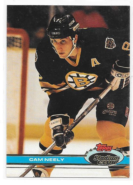1991-92 Stadium Club #64 Cam Neely Boston Bruins