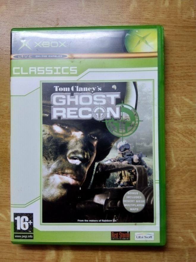 Tom Clancy´s Ghost Recon Classics, XBOX-peli, sis. pk