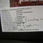 TUSKA 2015 JULISTE  OPETHIN + LOUDNESS NIMMARIT (w) - pikkukuva 3