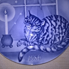 Keräilylautanen 1986 - Kissa - Gustavsberg - pikkukuva 3