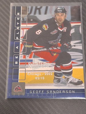 2001-02 BAP Memorabilia Sportfest #279 Geoff Sanderson