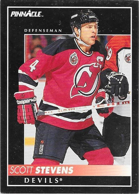 1992-93 Pinnacle #280 Scott Stevens New Jersey Devils