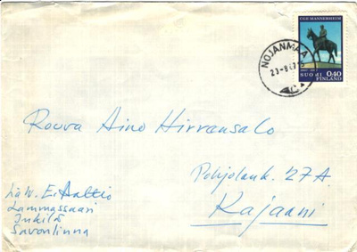 POSTILÄHETYS NOJANMAA(SAVONLINNA)