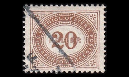 Itävalta P_31A o Porto 20 H (K12½:13) (1900)