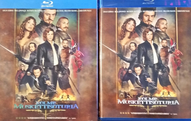 Kolme muskettisoturia -Blu-Ray