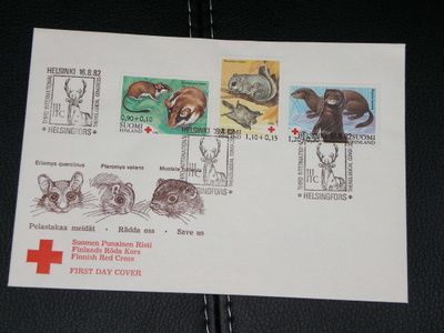 Punainen Risti 1982 FDC